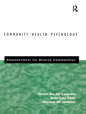 cover image of Community Health Psychology